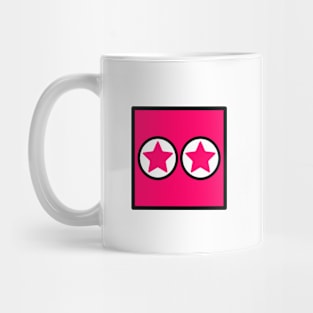 Kubi - the square emoticons - SuperStar Mug